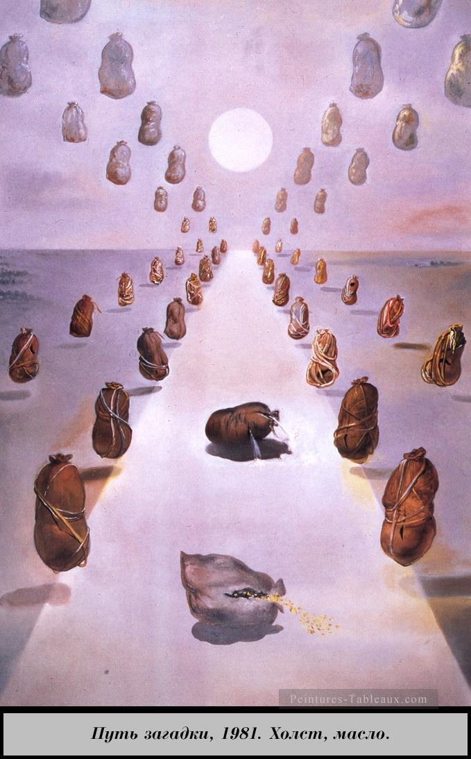 Le chemin de l’énigme Salvador Dali Peintures à l'huile